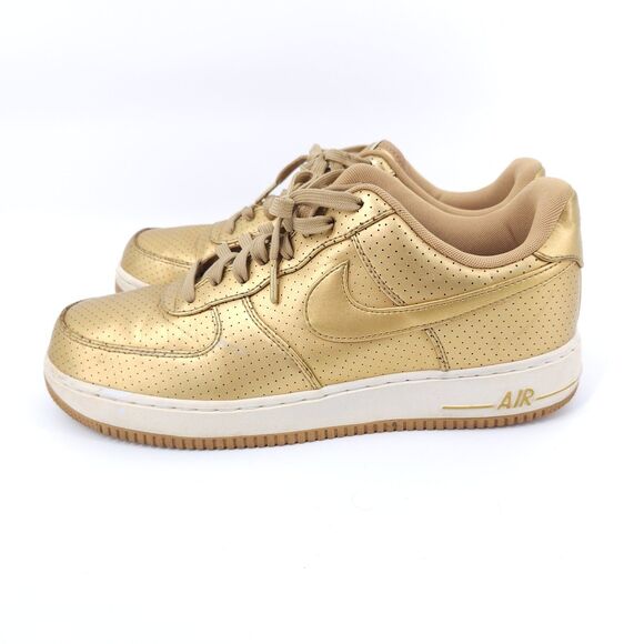 Nike Air Force 1 Gold Low Shoes Men Size 11.5 1992 Dream Team Sneakers - Picture 3 of 9